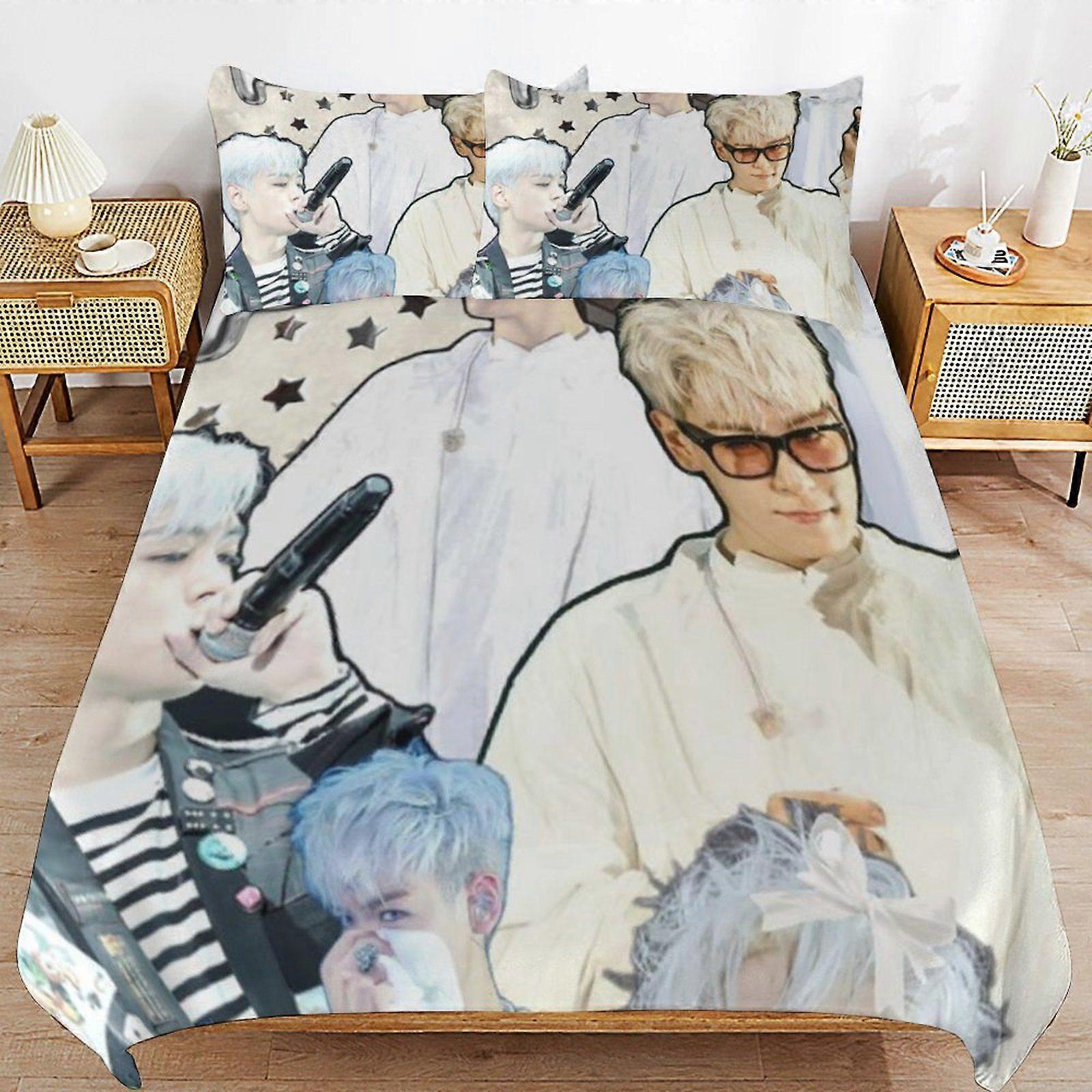 Bigbang  Comfort Thread Line Simple Function Reliable Fit Duvet Cover Sets Bed Solution