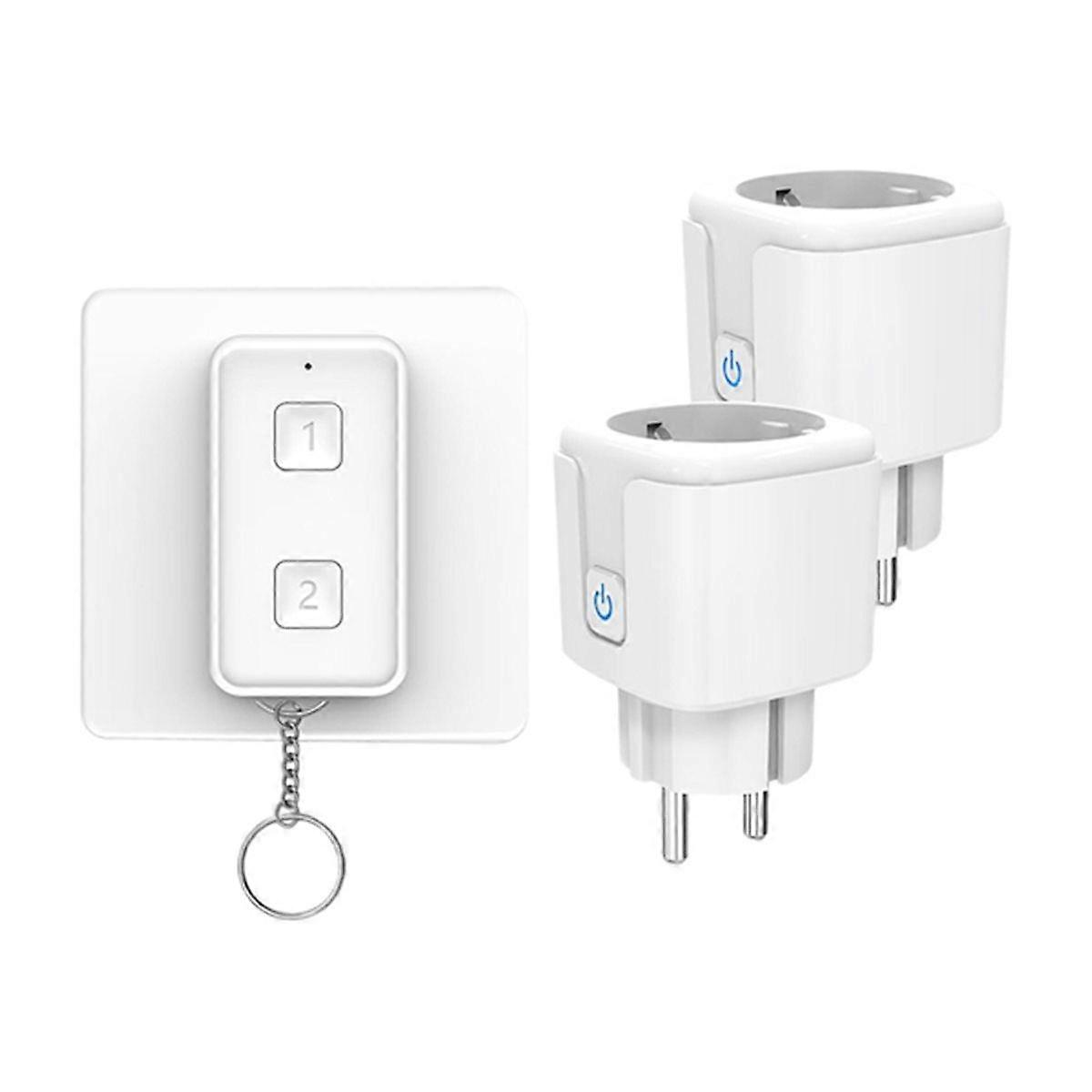 Wireless Controller Switch Control Electrical Outlets 16A EU FR Plug Switch Controller on Off for A