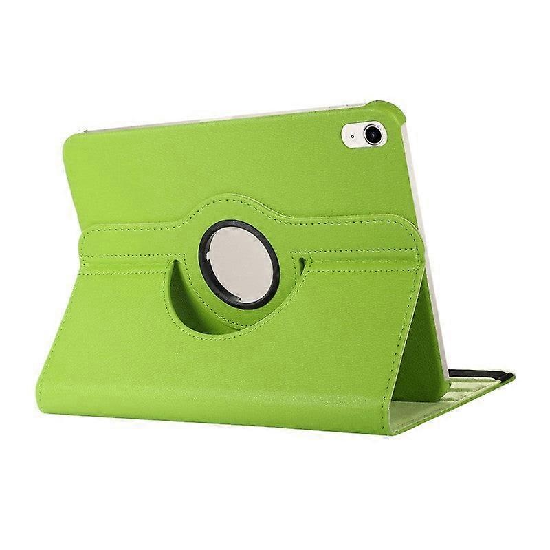Stylish Case For Ipad 7/8/9/ 10.2"/10.5"green Lychee Pattern Rotating