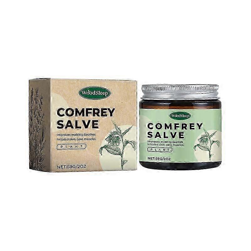 Comfrey Salve Organic, Contains Organic Comfrey Leaf in a Base