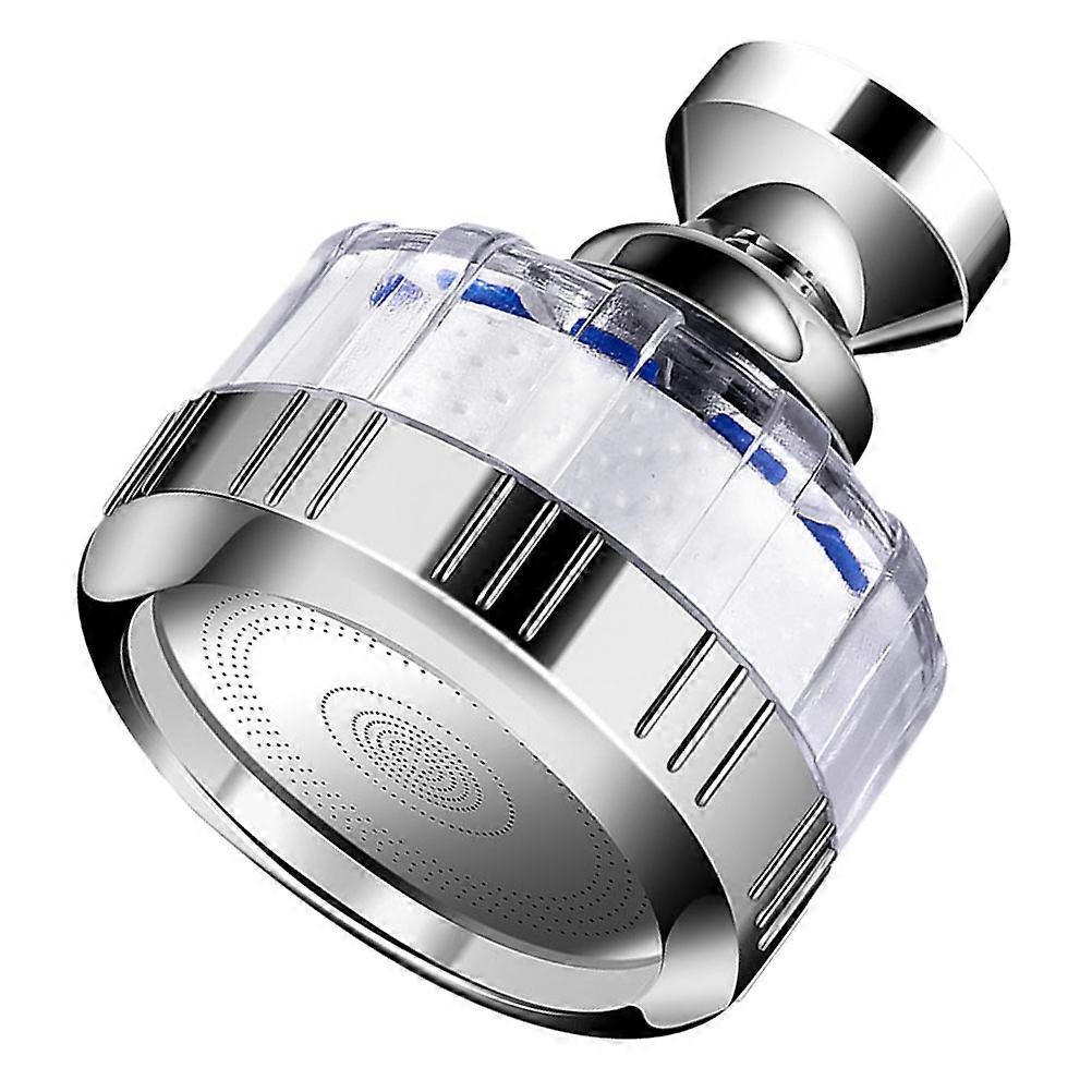 Silver Splashproof Nozzle Faucet Filter 1Pcs Rotatable Tap Extender