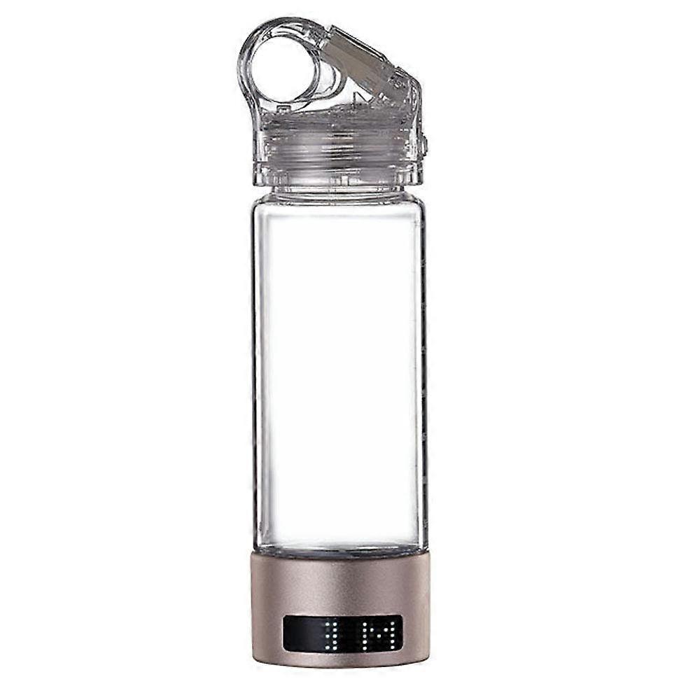 Hydrogen Water Bottle 400ml Alkaline Purifier Eliminates  Radicals AntiAging Filter