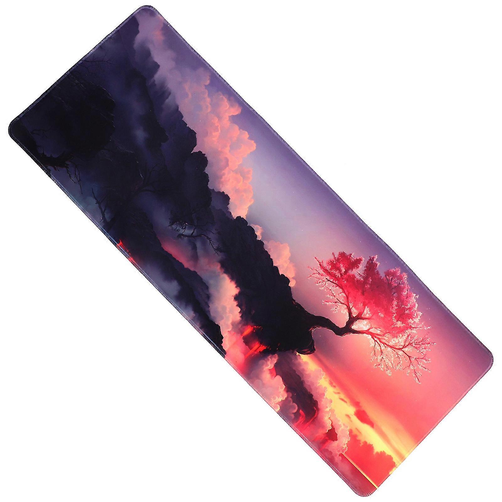 Rgb Mouse Pad Gaming Mousepad for Computer 1Pcs with Gradient Lighting Assorted Color