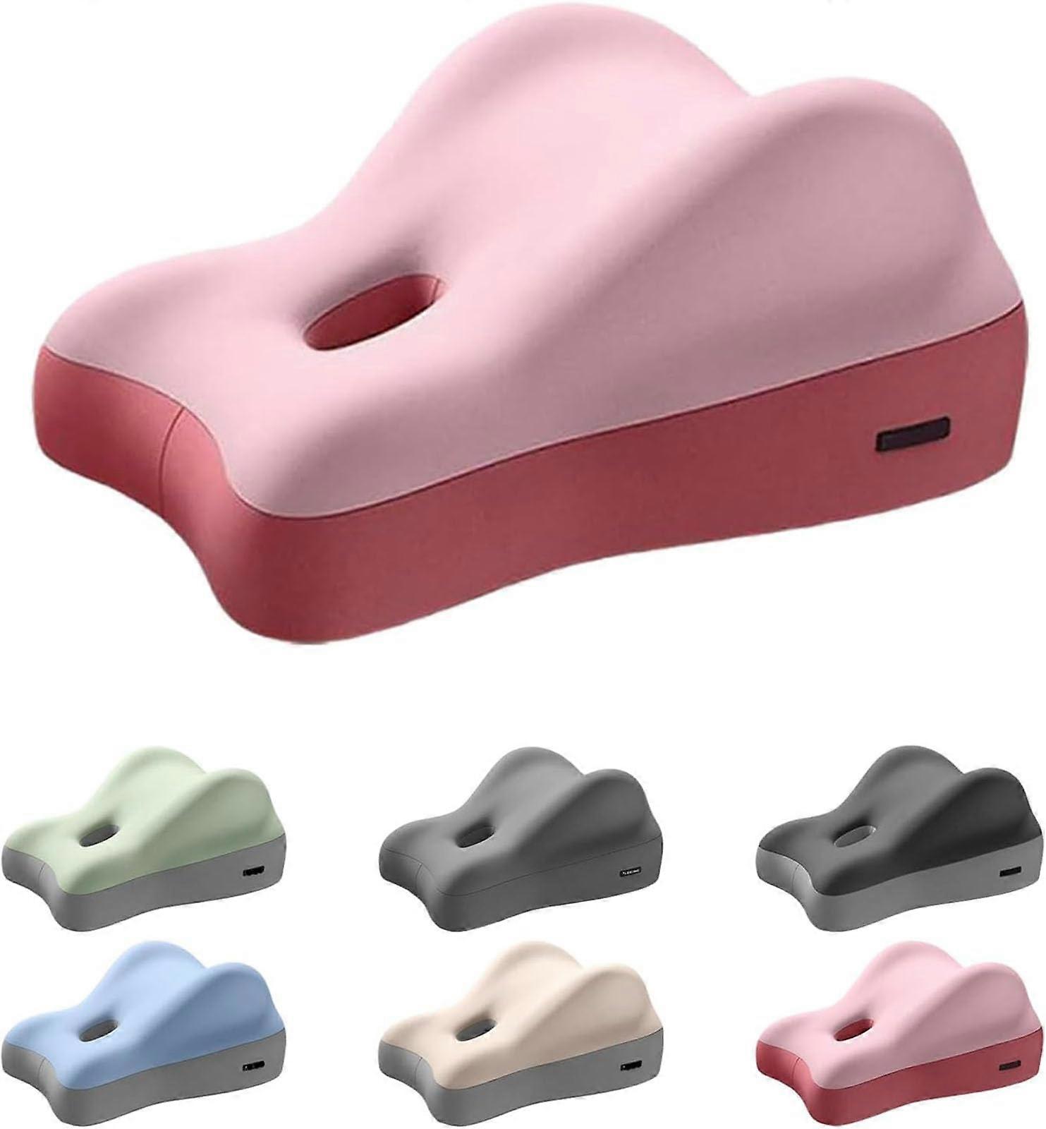 Couples Wedge Pillow with Ergonomic 3D Curve, LowProfile Memory Foam Design for Bedroom Support