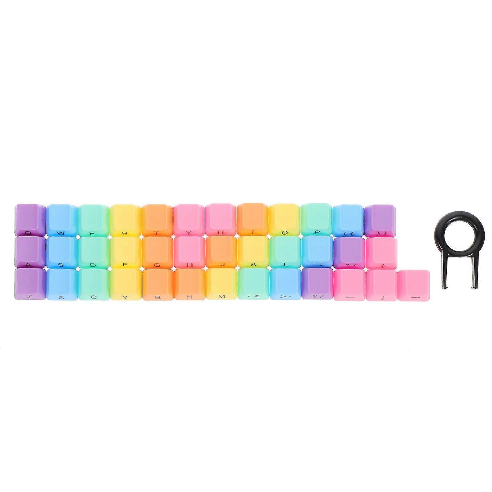 Mechanical Keyboard Keycaps for Keyboard Accessories 6Sets Easy to Install