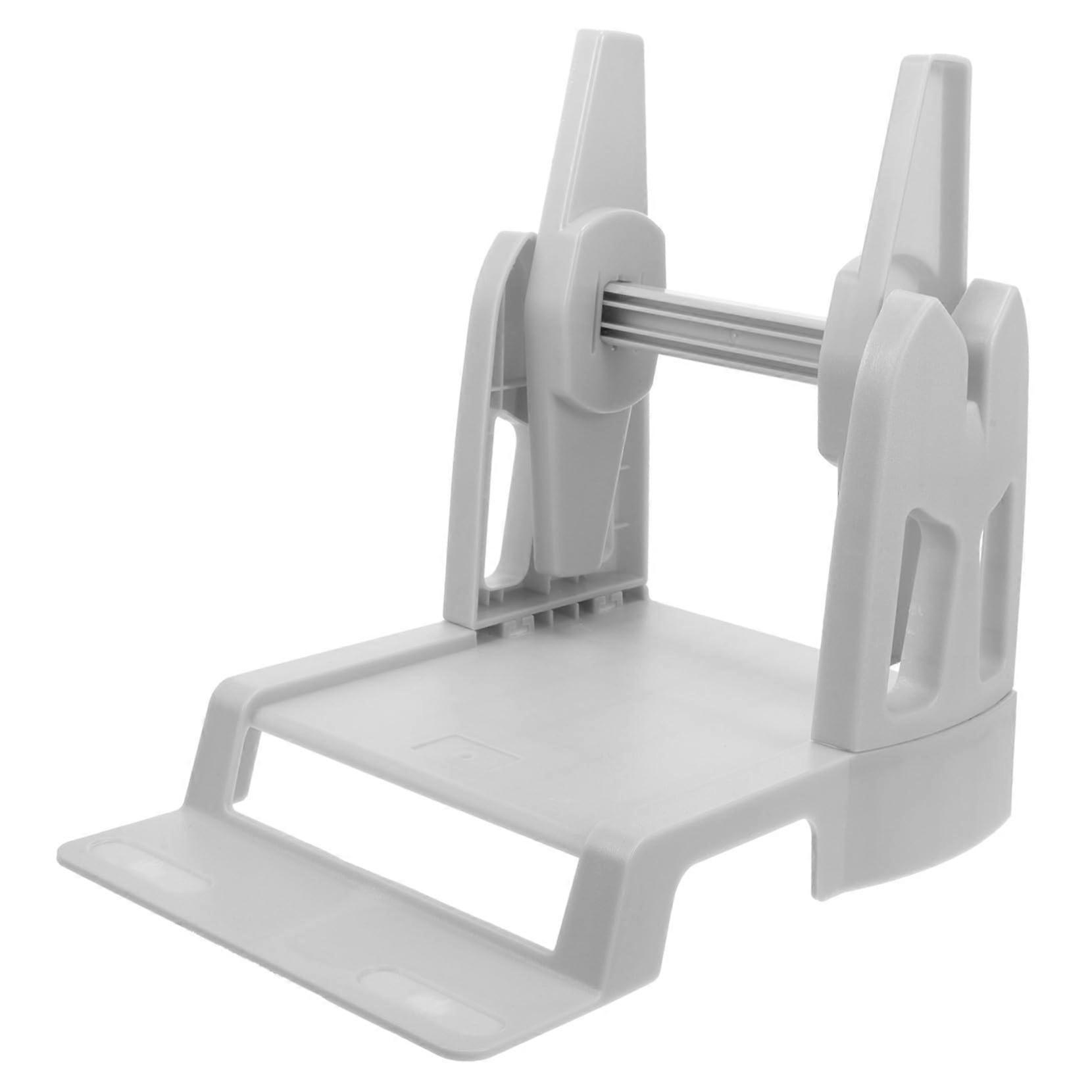 Label Printer Holder for Large Thermal Rolls Quick Tool Assembly Stable Roll Support