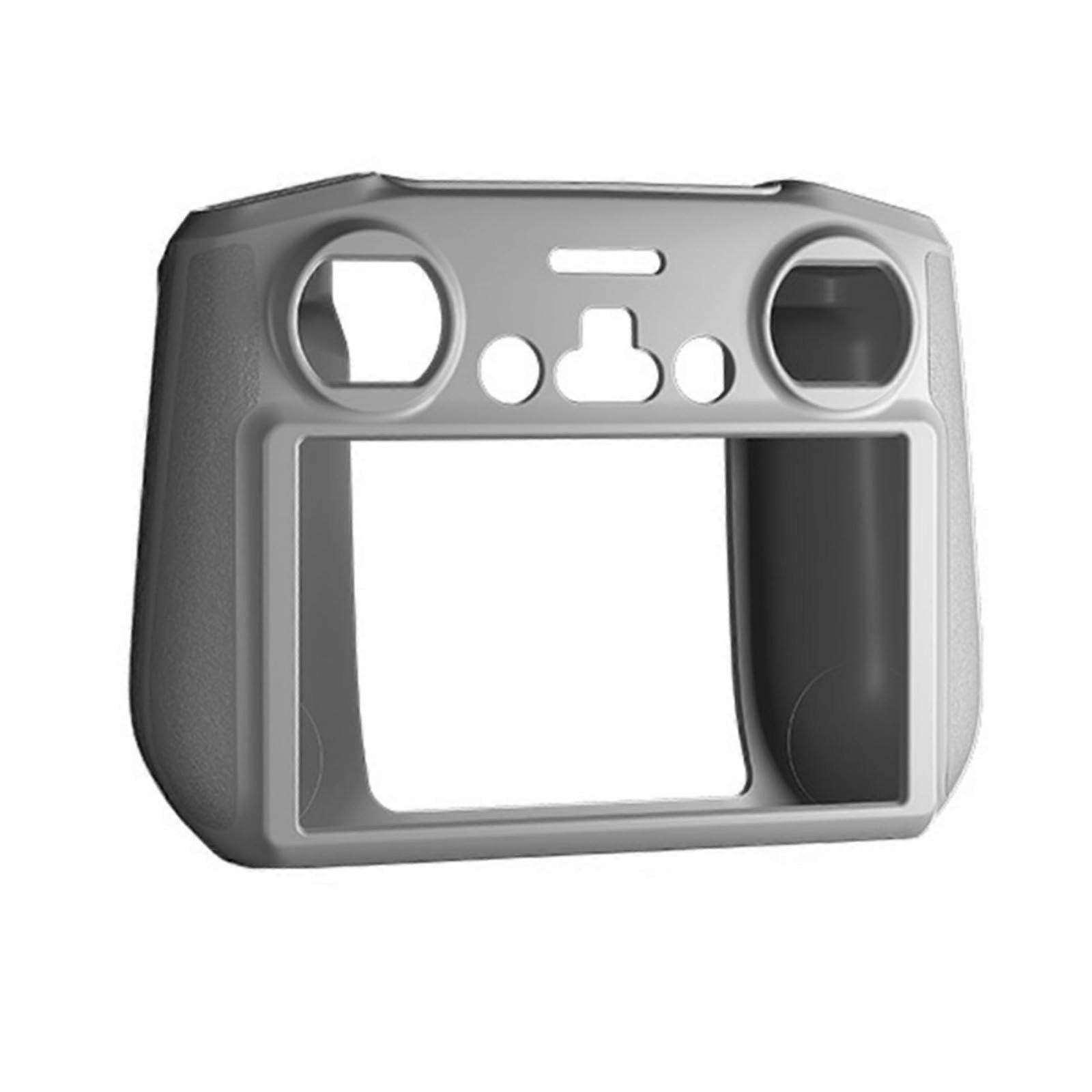 Remote Controller Case for DJI Air 3 and Mini 4 Pro, Shockproof Silicone Protective Cover with NonSlip Grip, Gray