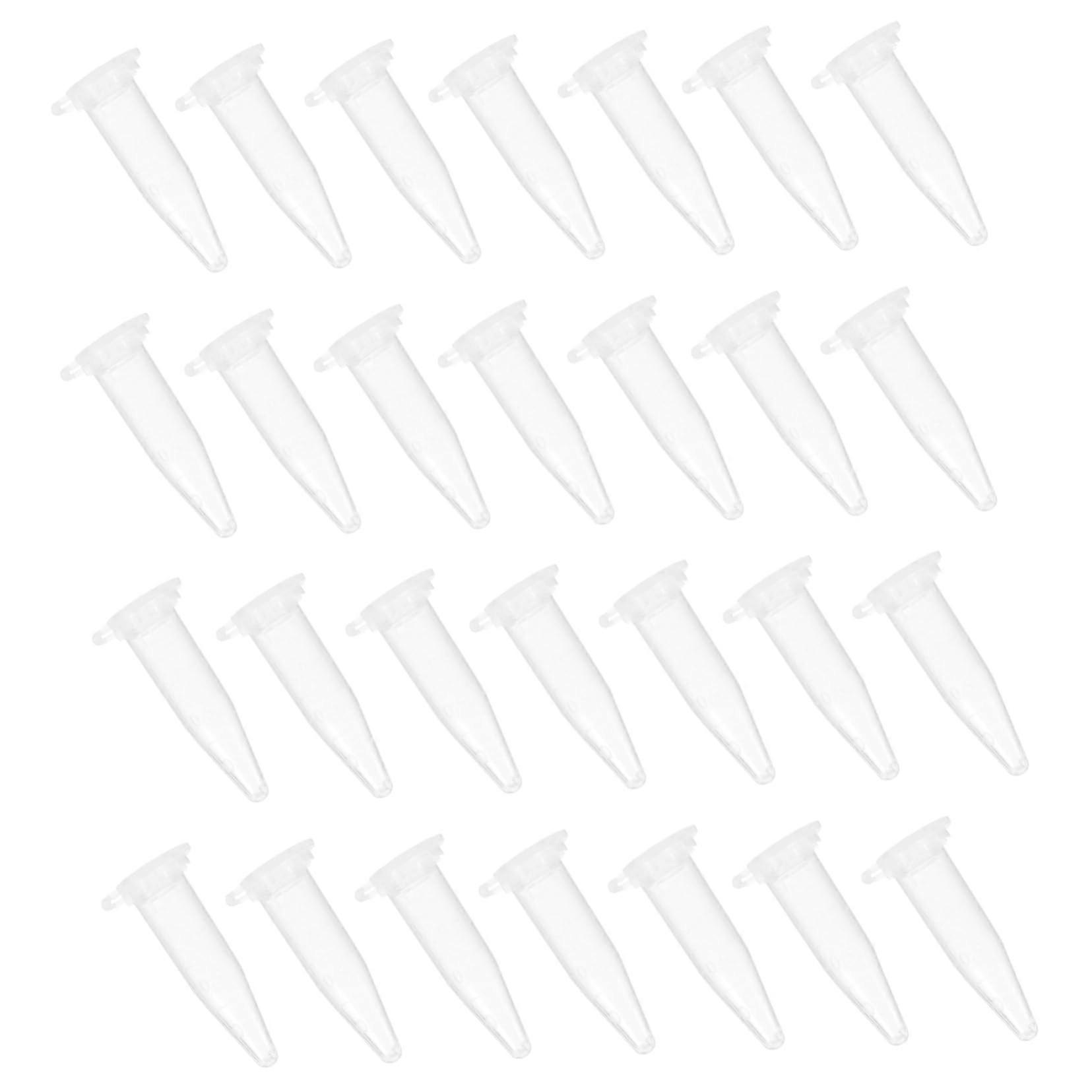 100pcs Centrifuge Tubes LeakProof Laboratory Test Tubes for Easy Sample Collection and Analysis