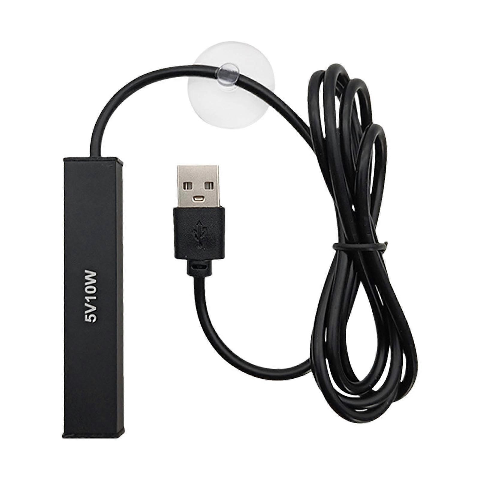 Aquarium Heater with Automatic Temperature Control and Dry Burn Protection for Small Turtle Tanks