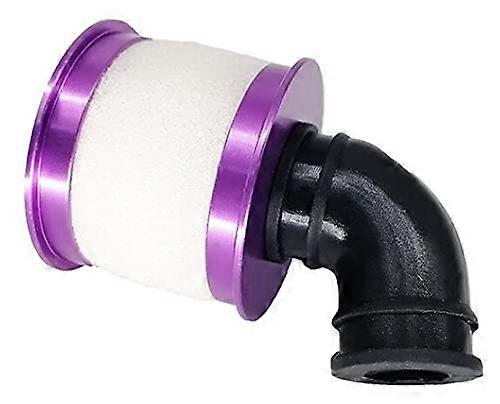 1/10 Purple Aluminium Air Filter with Fine Foam for Efficiency Dust Capture