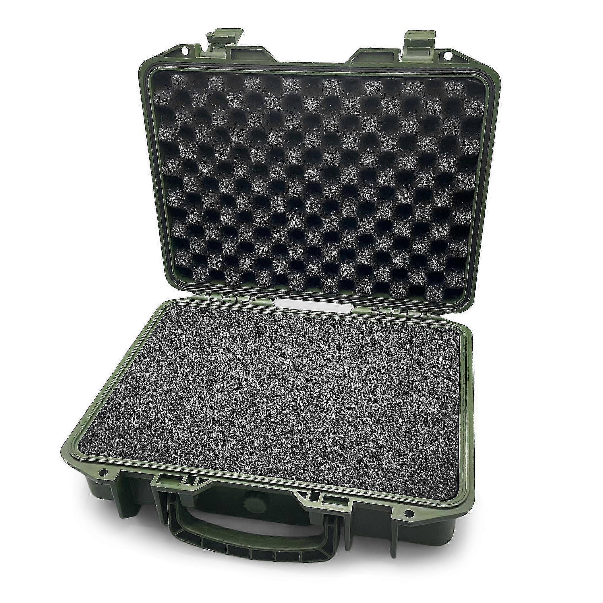 Hard Case with Lock, Foam Insert, 10.7 x 8.7 x 3.2 inches