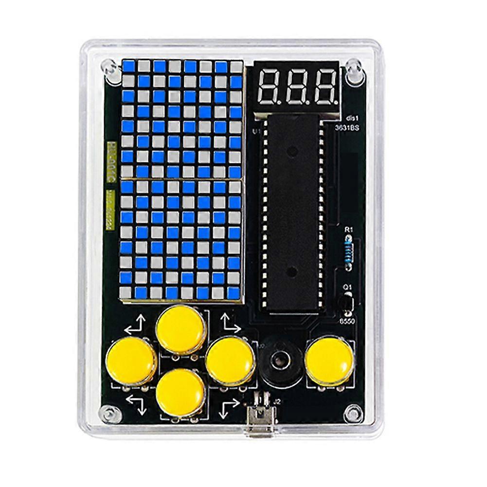Pixel Gamer DIY Kit Pocket Gamer 51 Microcontroller Electronic Circuit Teaching Experiment Soldering Practice Module C