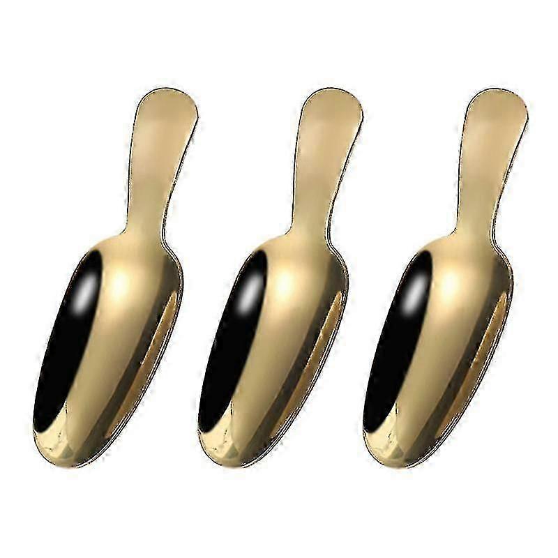 3pcs Kitchen Tableware, Short Handle Tea Spoon