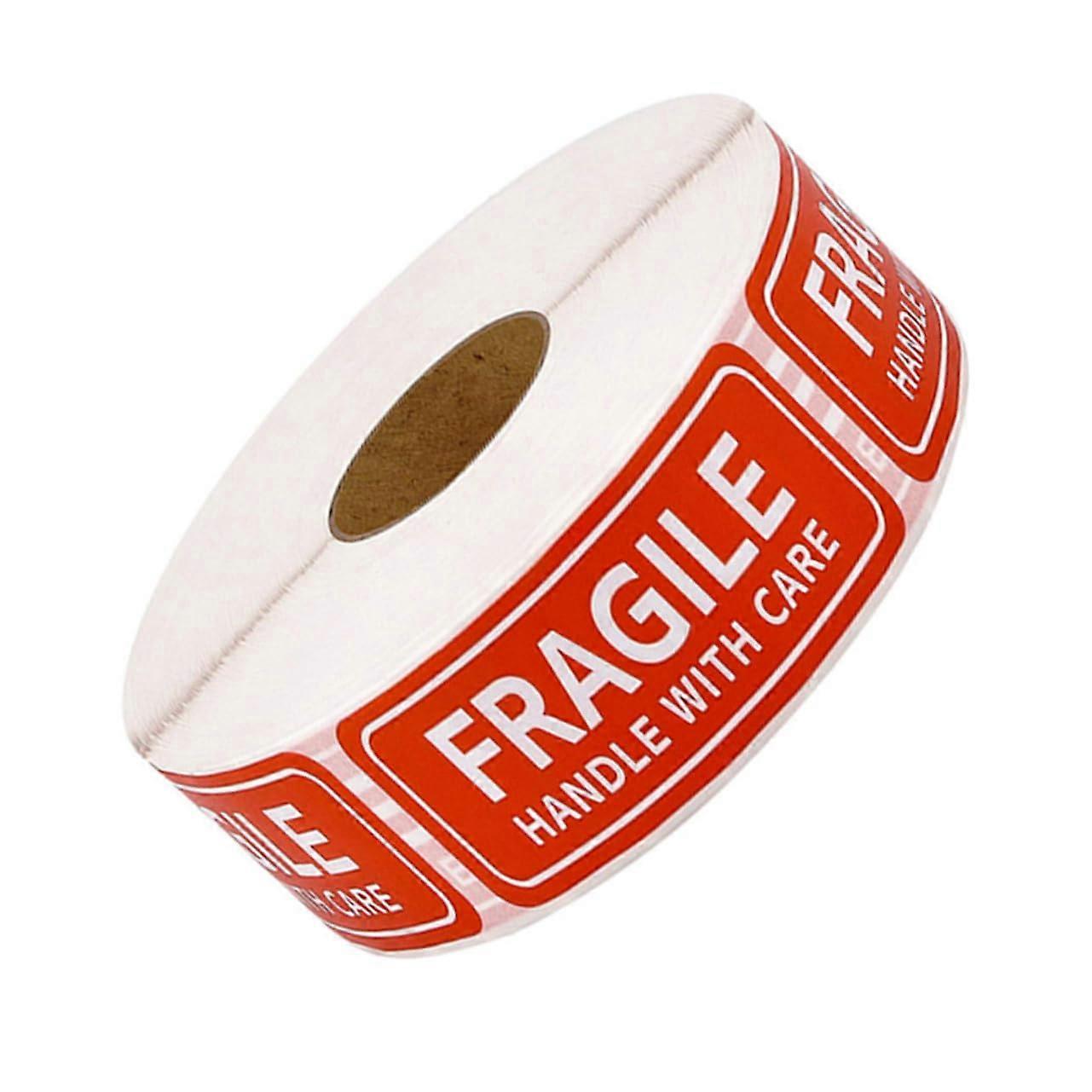 500pcs Fragile Stickers Roll Handle With Care Labels SelfAdhesive Durable  Warning