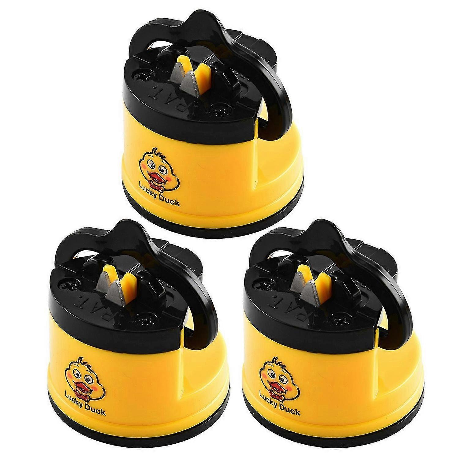 Mini Suction Cup Kitchen Sharpener Quick Efficient Blades Sharpening for Outdoor Camping