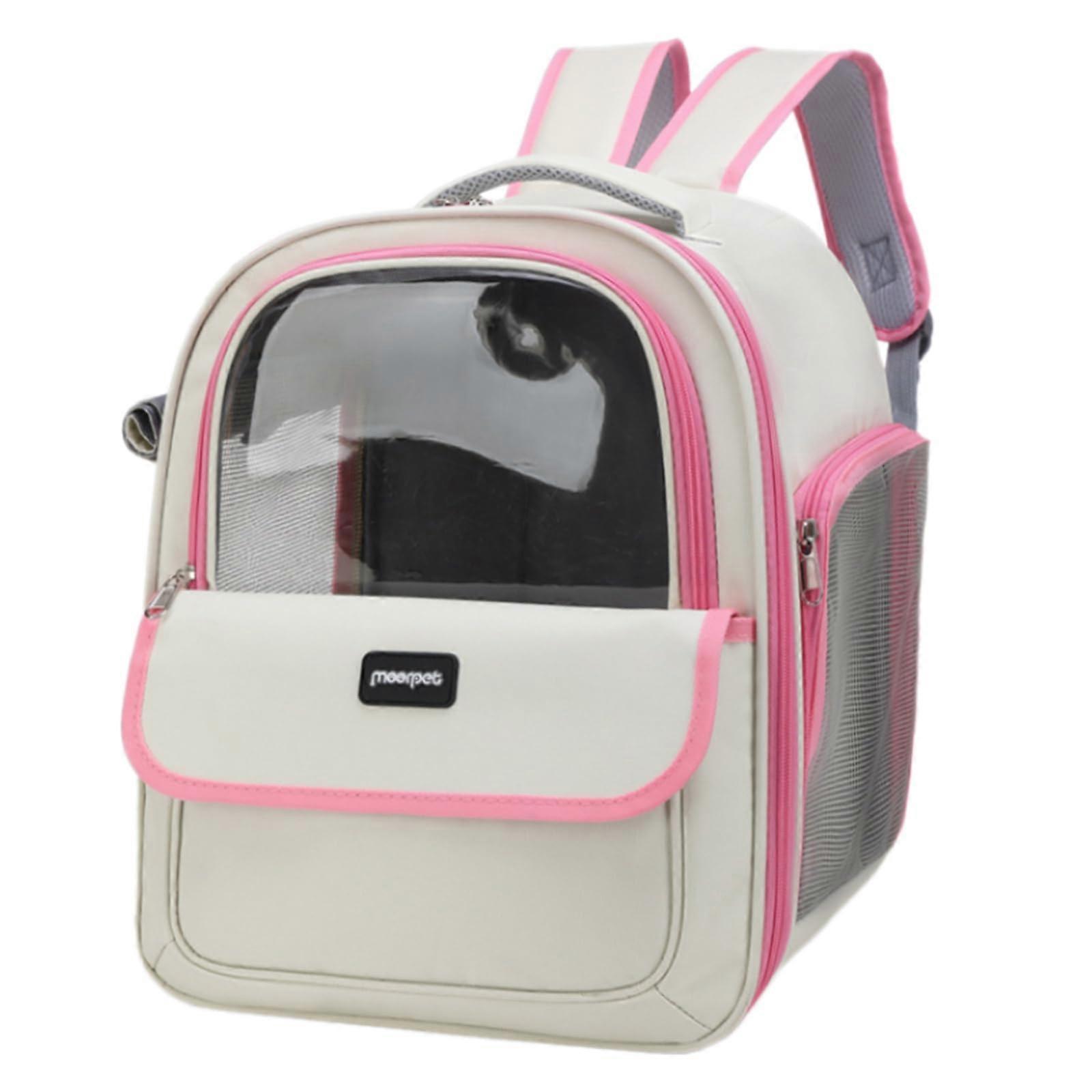 Large Capacity Pet Carrier Bag with Breathable Window and Comfortable Shoulder Strap for Cats Ref: 3152