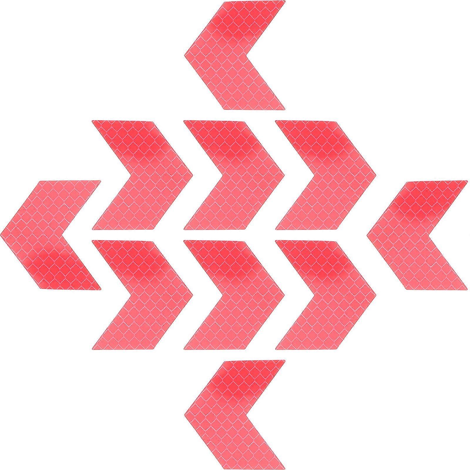 Reflective Stickers Car Direction Indicator for Automotive 10Pcs