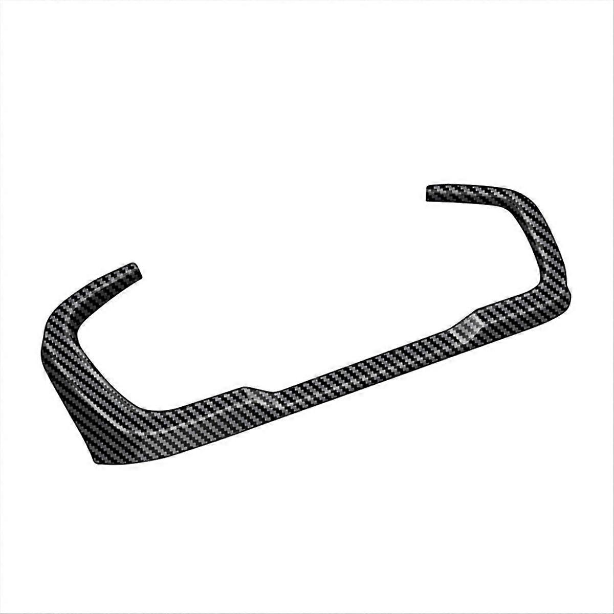 Car Instrument Panel Frame Trim for RHD Carbon Fiber Pattern