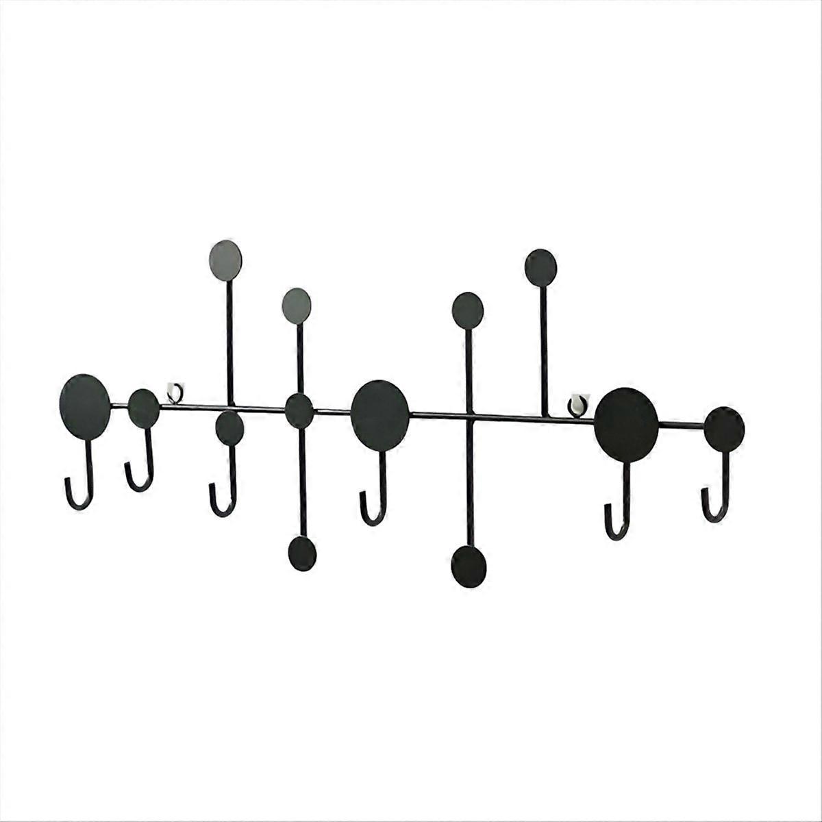 Punch-Free Decorative Dressing Room Coat Rack Hook Rack A