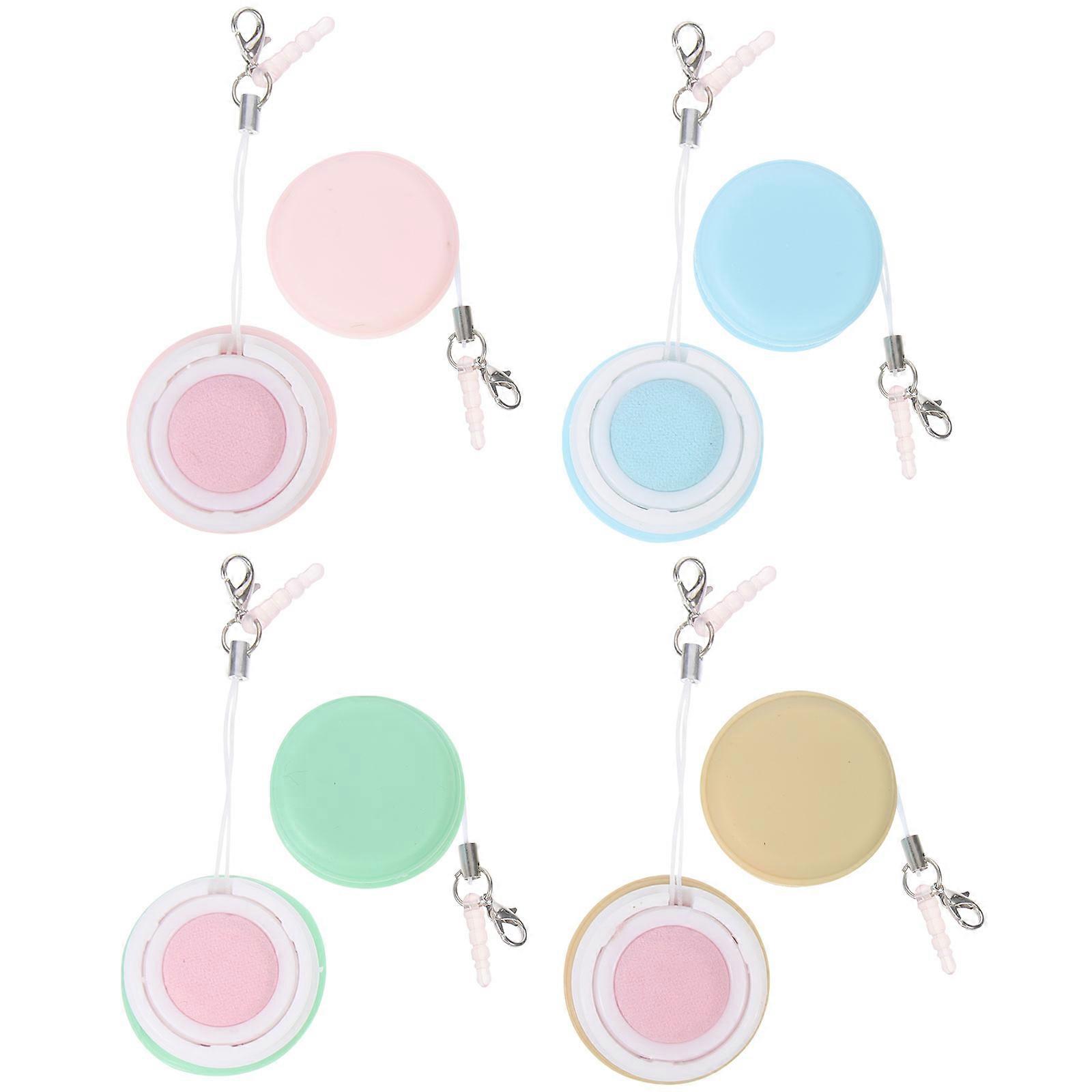 Glasses Cleaner Wipes for Cleaning 24Pcs Portable Macaron Shape Set