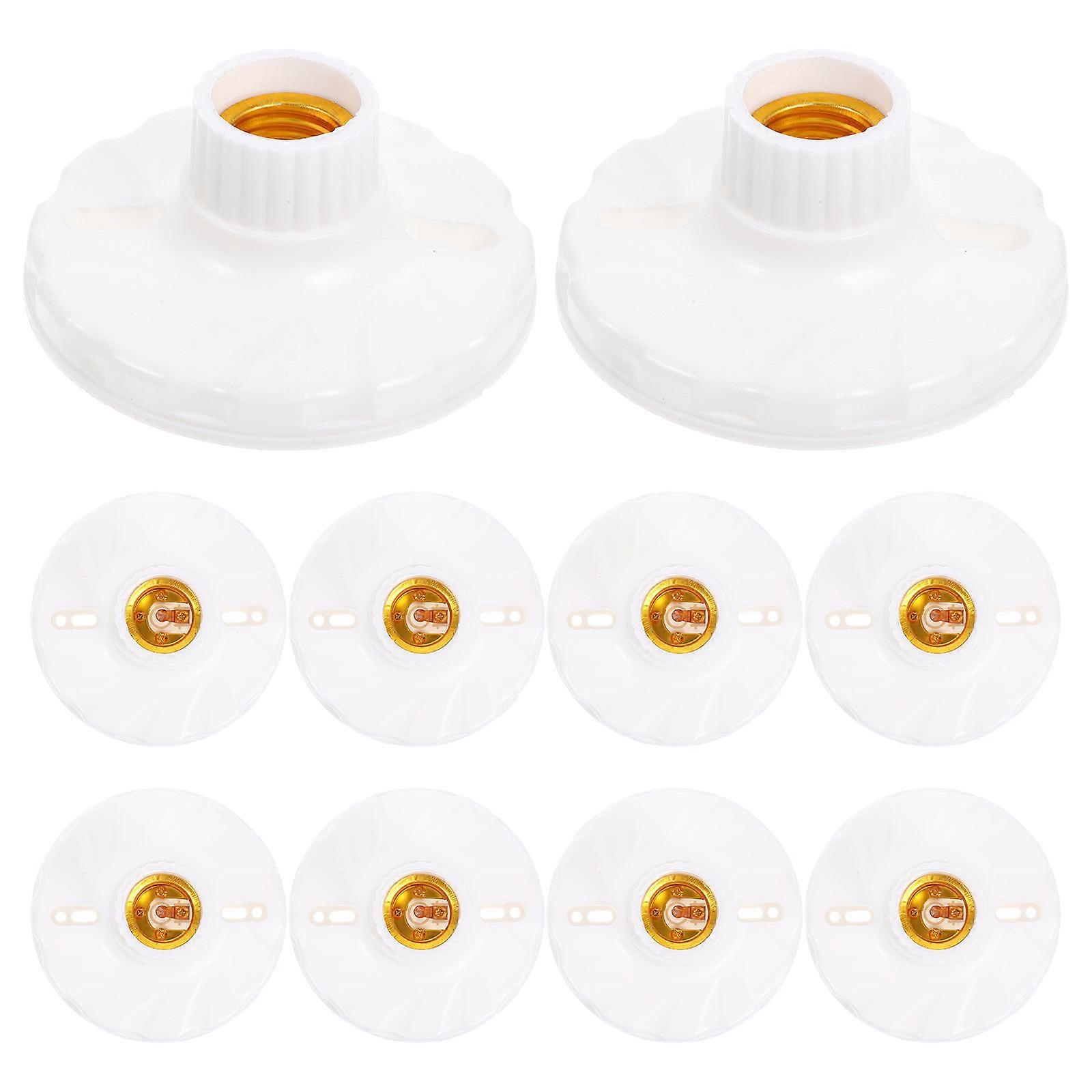 Lamp Socket Light Bulb Socket for Ceiling Lamp Use E27 40Pcs Set