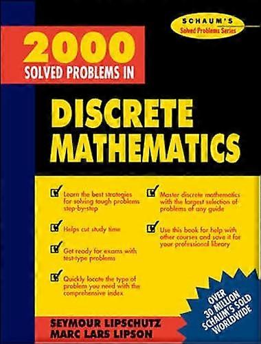 2000 Löst problem i diskret matematik (Schaum's Löst problemserie)
