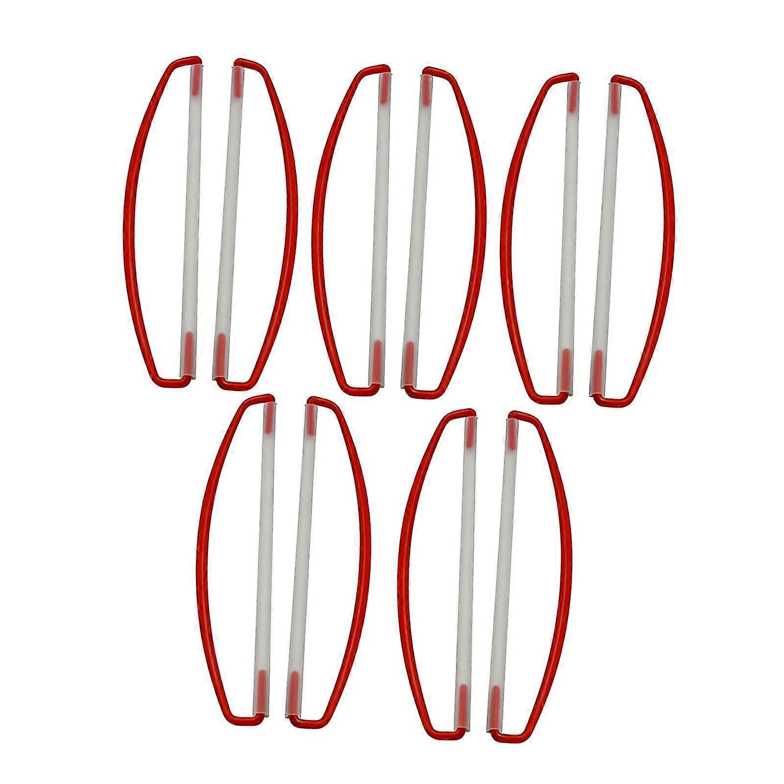 10Pcs Hand Pulled Banner Poles Handheld Flag Holder Versatile Stable Accessories