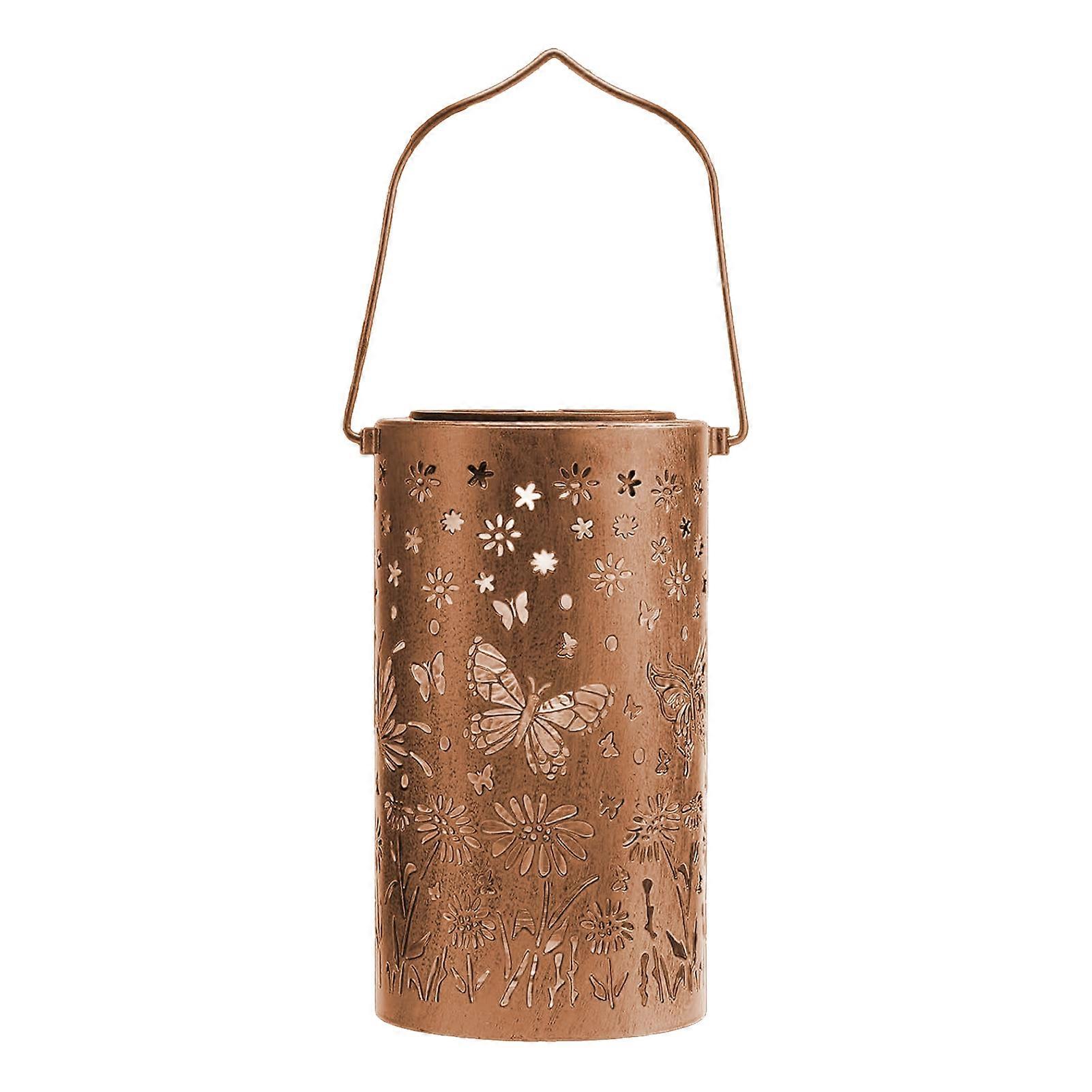 Solar Powered Hanging Light - 600mAh Battery & Rust Proof - for Backyard Decor