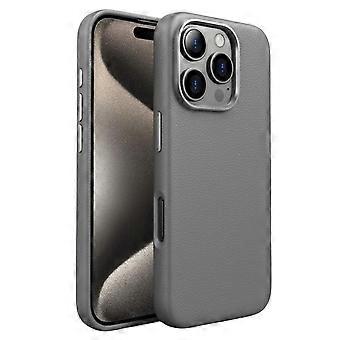 Leather Case with MagSafe Magnetic Lock for iPhone 16 Pro Max,  Leather Finish and Full Metal Camera Protection
