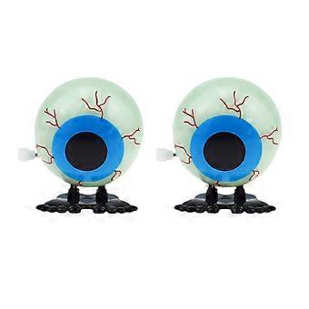 2pcs Halloween Cochain Spielzeug Kreatives lustiges Augapfel Spielzeug für Kinder Kind Junge Mädchen (leuchtendes großes Augäpfelmuster)