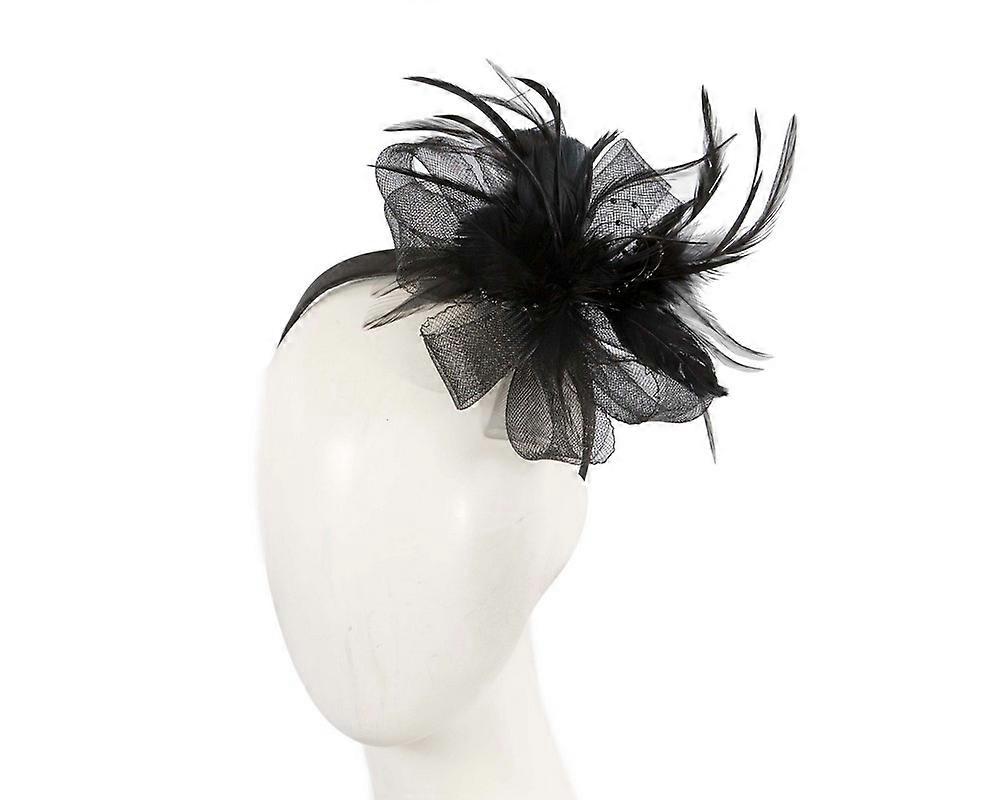 Sort bue fascinator SPSC13