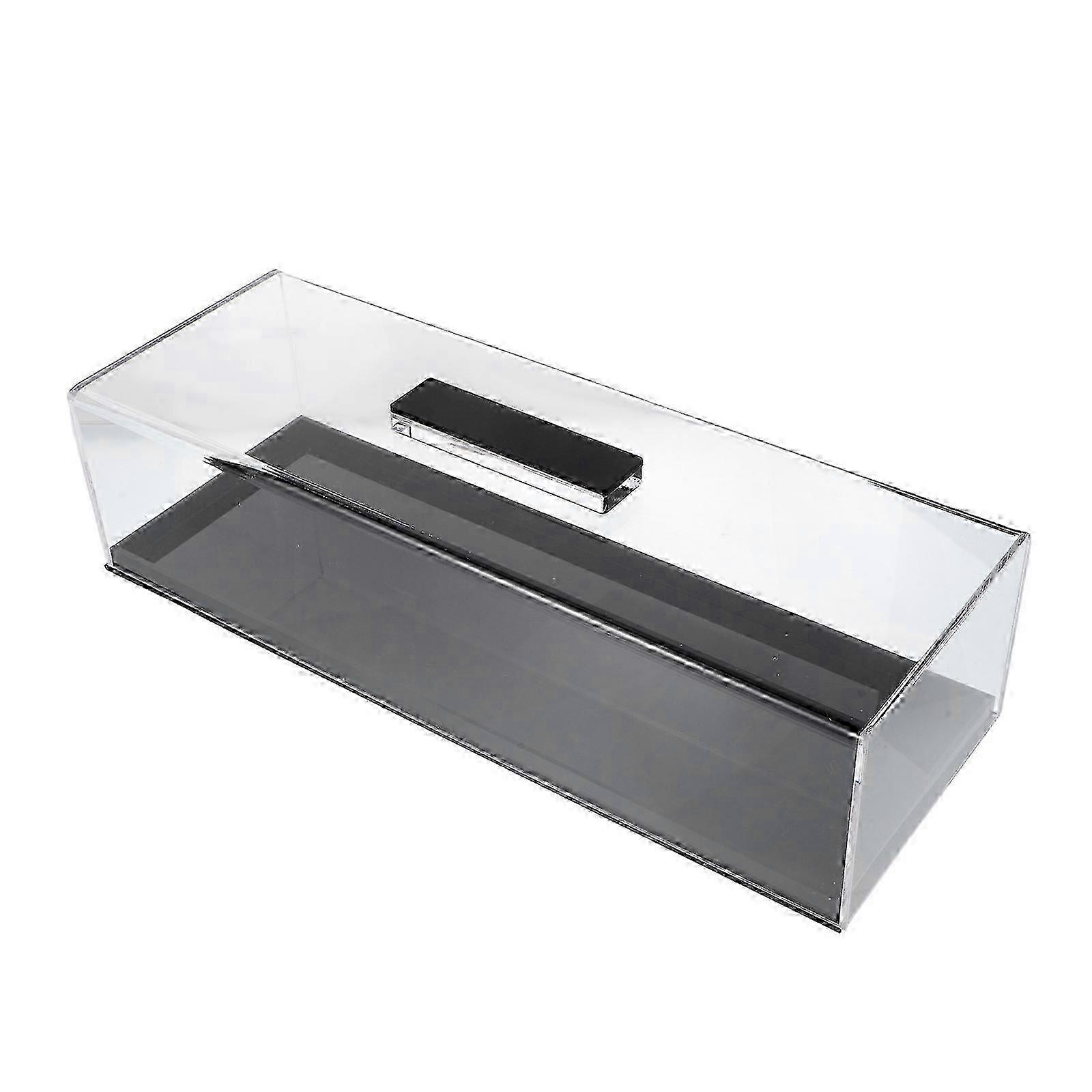 Rectangular Acrylic Cake Stand with Lid for Bread Storage