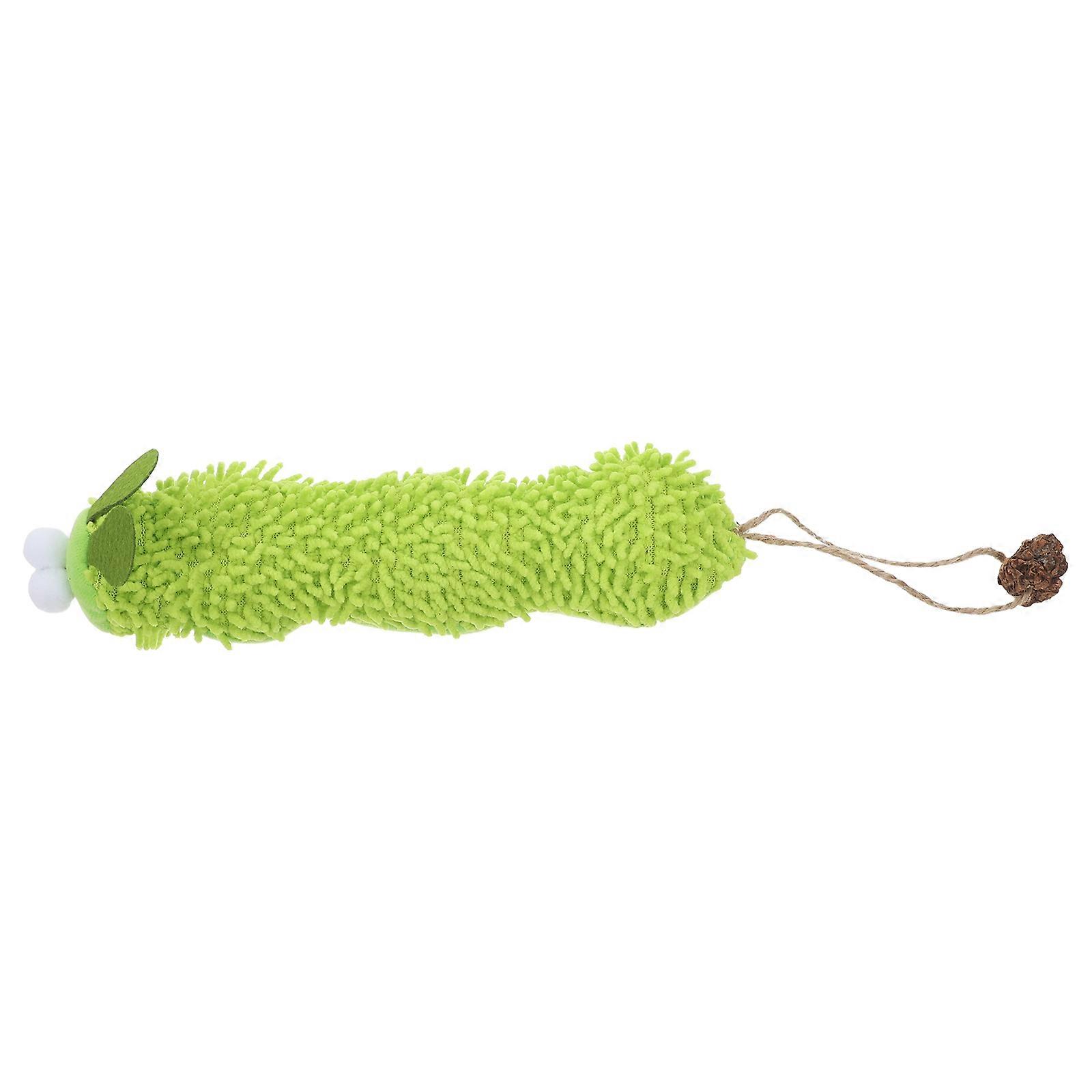 Interactive Cat Plush Caterpillar Toy for Play and Exercise