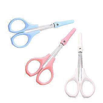 Beauty-Tools Edelstahl-Wimpernschere, 3-teilig, für Augenbrauen- und Nasenhaarpflege