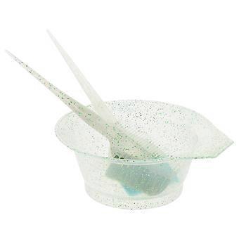 Hair Dye Mixing Bowl and Brush Set for Hair Bleaching 1Set