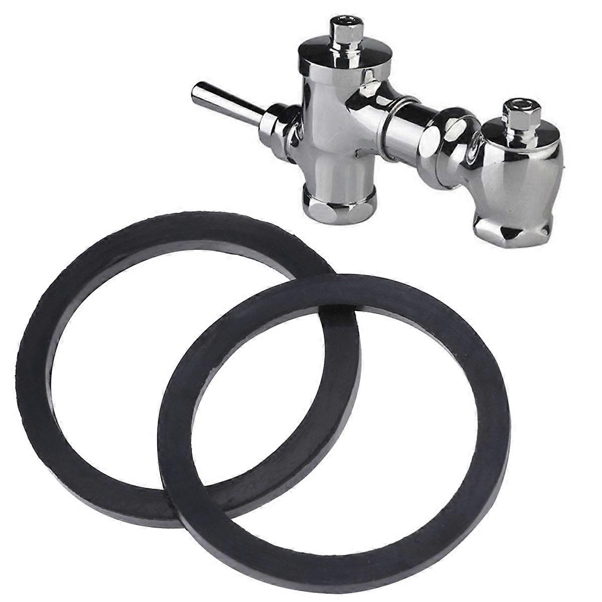 Sealing Ring Accessories Rubber Gaskets for Flush Valve Use 2Pcs Flat Rings
