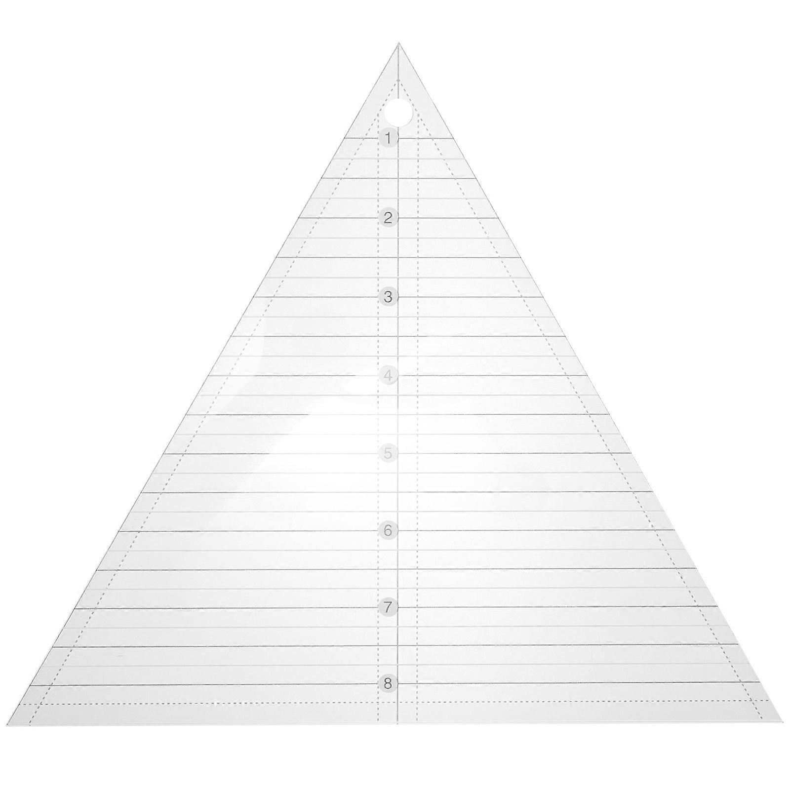 Patchwork Ruler Quilting Ruler Patchwork Cutting Template Triangle Sewing Ruler Quilting Supply