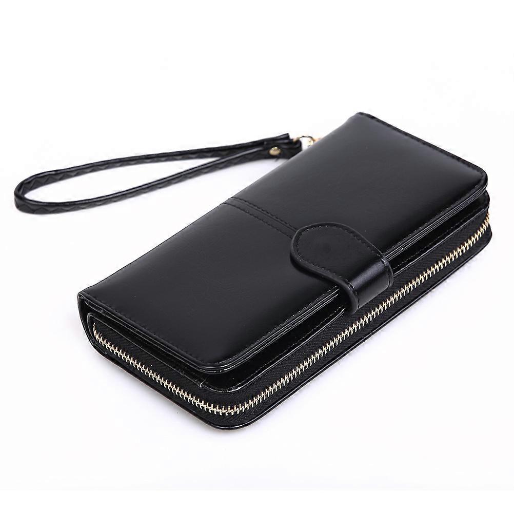 Credit Holder Rectangular Shaped Secure with Zipper for Parties 1Set