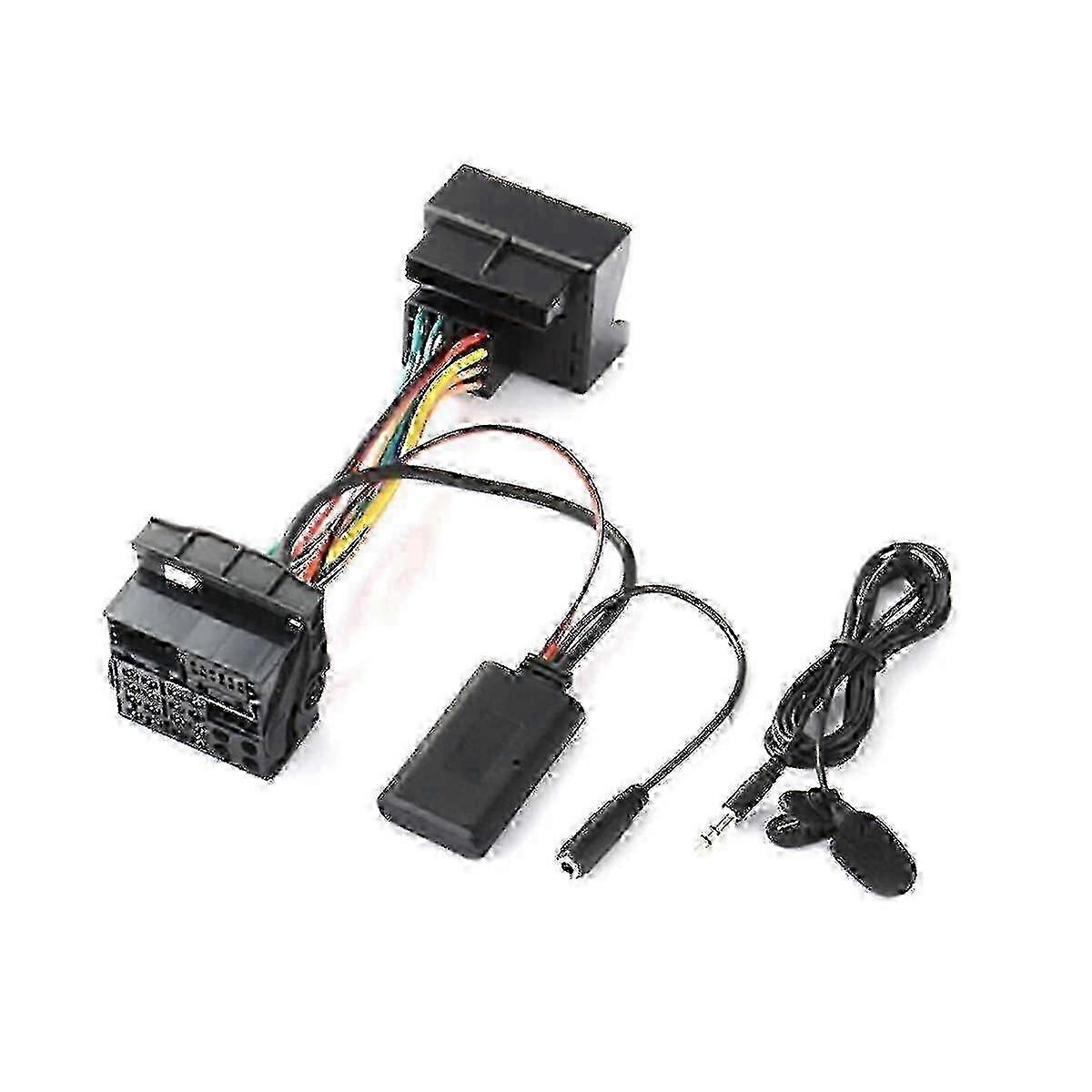 Aux Bluetooth Adapter Compatible with Opel CD30 with Microphone Support