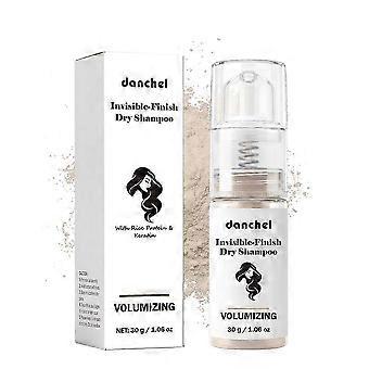 Shampoing sec volumisant Invisible Finish en poudre, enrichi en protéines de riz et kératine, absorbant l'excès de sébum et sans résidus, pour toutes les couleurs de cheveux, 30 g