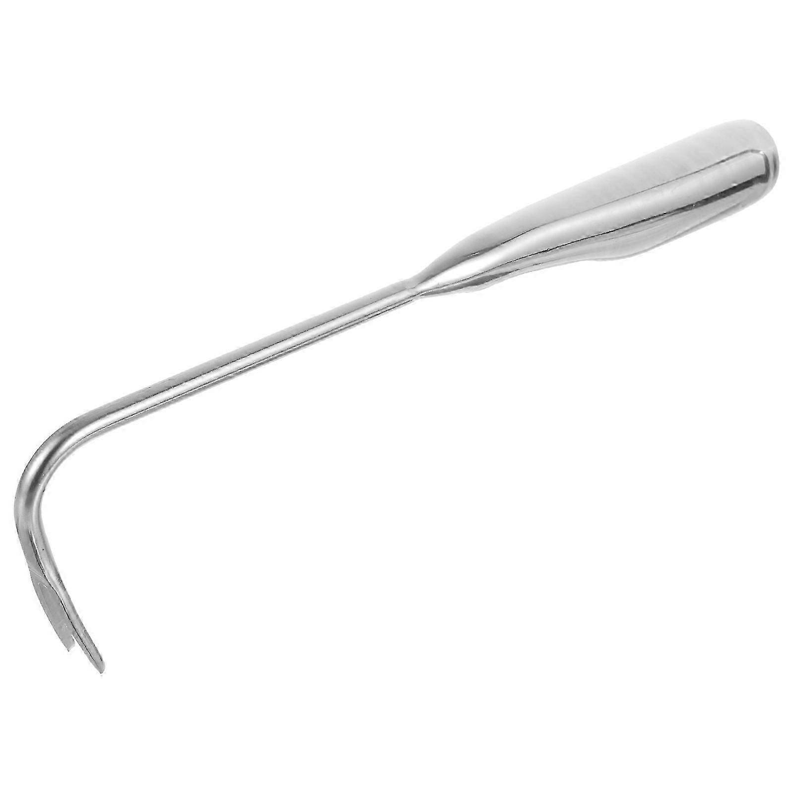 Stainless Steel Weed Puller Tool, Silver for Garden Weeding