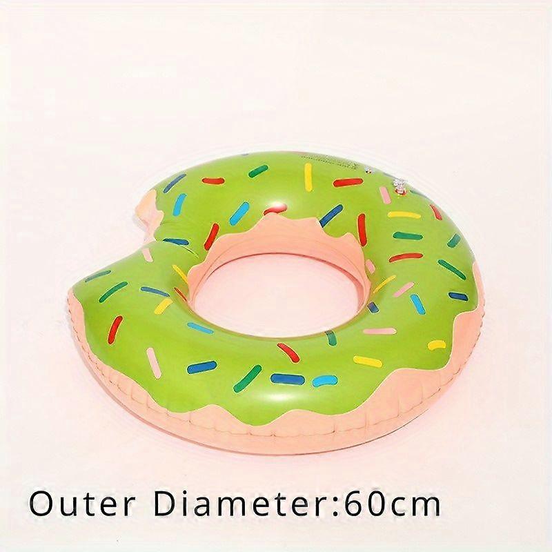 Swim Ring Thickened Inflatable Donut Dessert Ring Single And Double Bread Swim Ring
