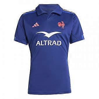 Adidas Herr Frankrike FFR Rugby Hemmatröja
