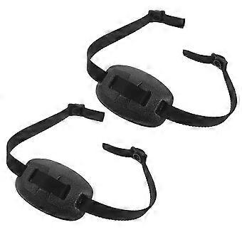 2pcs Adjustable Chin Cup for Sports Helmets - Hockey Rugby Football Baseball