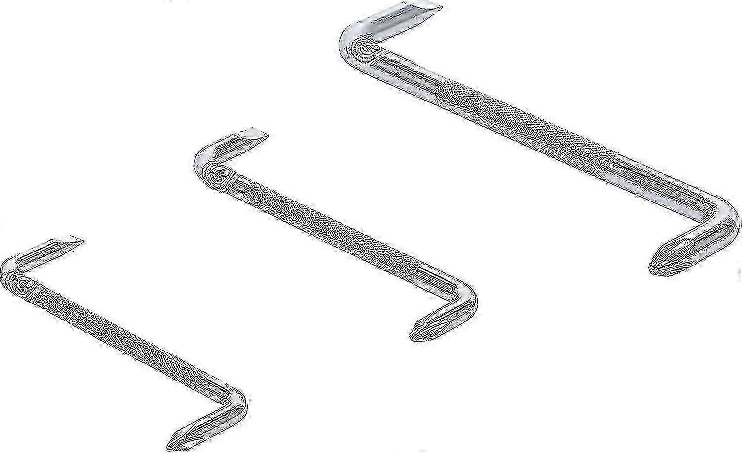 Angled Screwdriver Set | Slot | 3 Pieces.