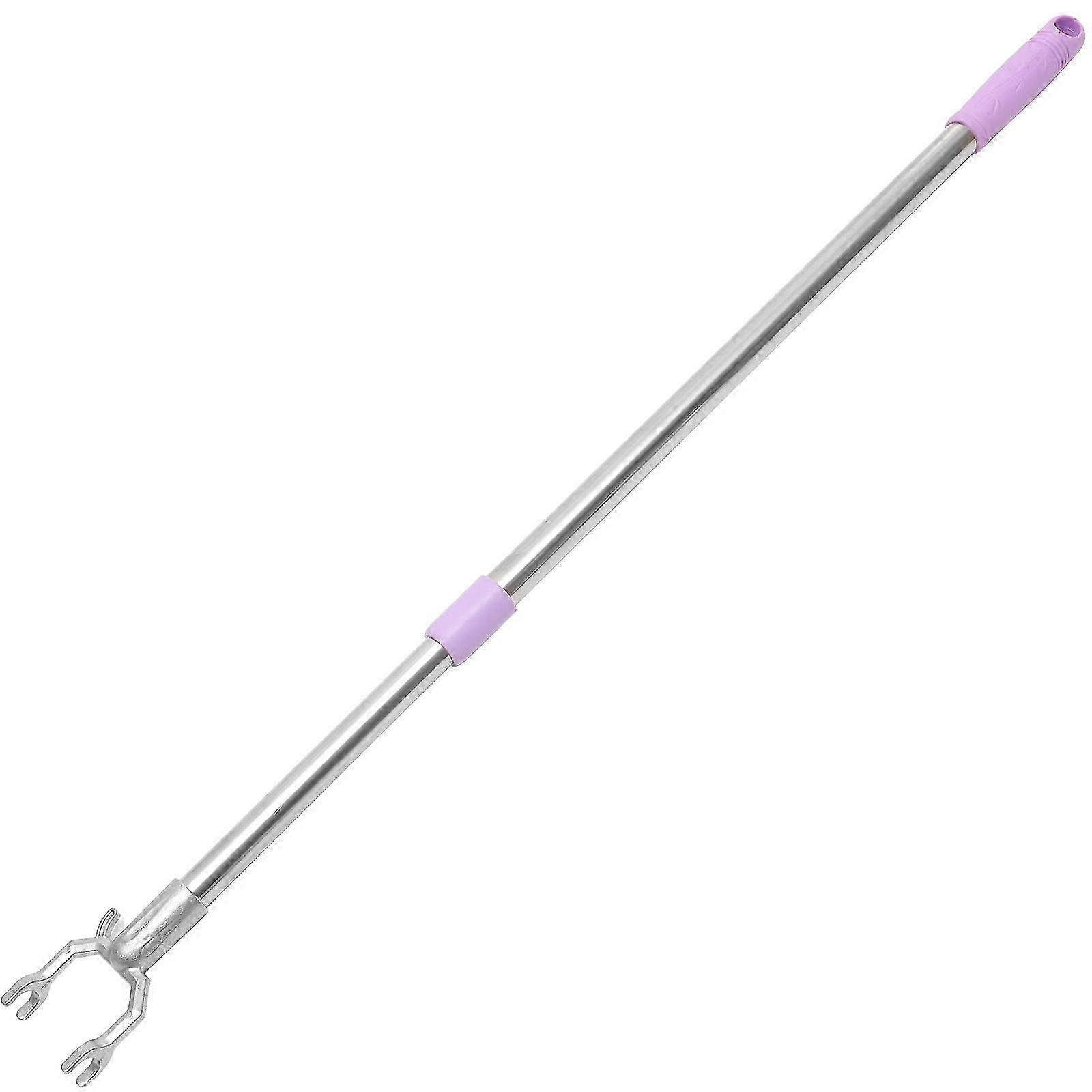 Clothing Pole Retractable Design Laundry Tool Practical Ceiling 1Set