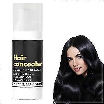 Hairfillup Haar-Concealer, wasserfest, schweißresistent für ganztägiges Selbstvertrauen, natürliches, flauschiges Haarpuder, professionelles Make-up-Tool