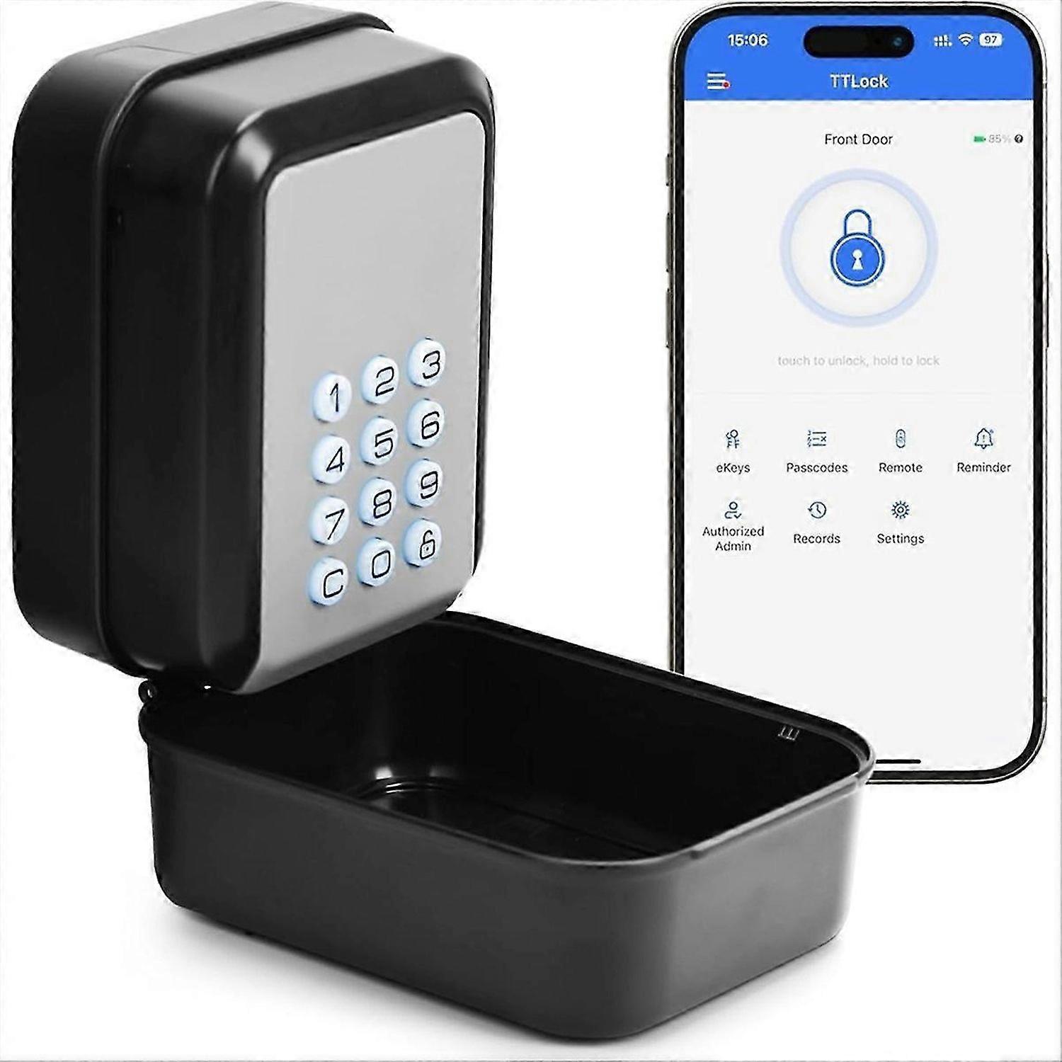 Smart Key Lock Box Electronic Bluetooth Lock Box with APP Control