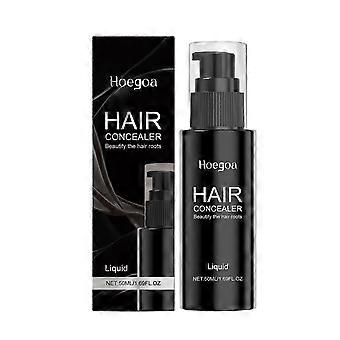 Corretivo Capilar Masculino 1-5x, À Prova D'Água, Preto, para Calvície, Cobre Raiz e Sombreamento da Linha do Cabelo.