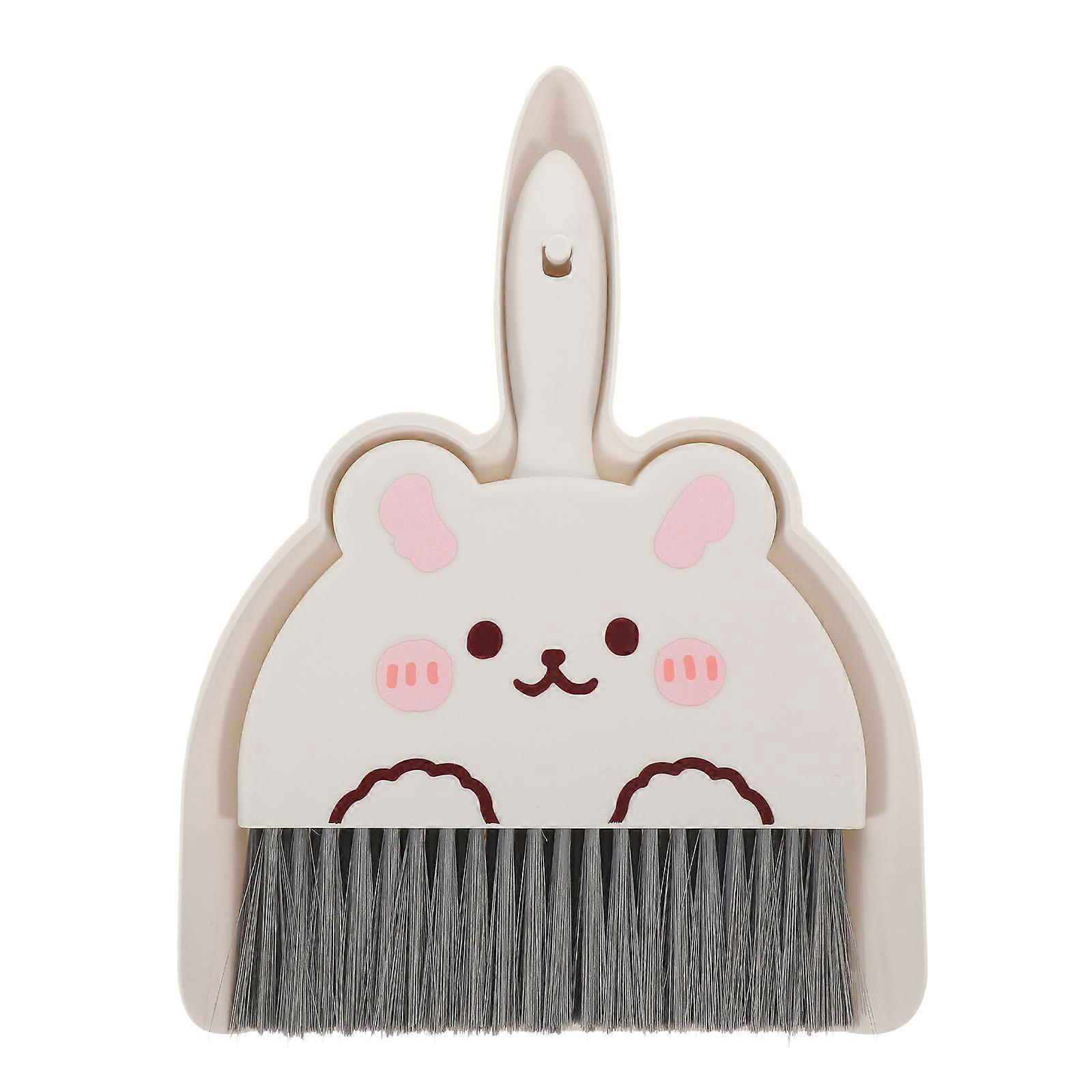1 Set Mini Cleaning Broom Dustpan Table Brush Set Dining Table Sweeper Cleaning Tool